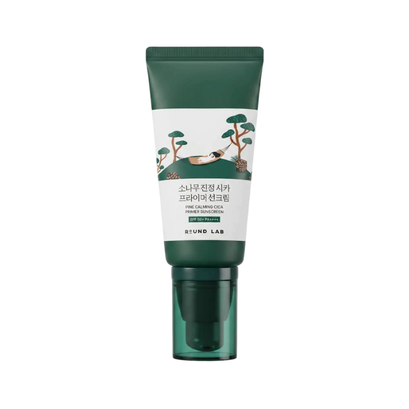 ROUND LAB PINE CALMING PRIMER SUNSCREEN SPF50+ СПФ КРЕМ 